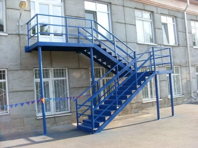 Виды пожарных лестниц
